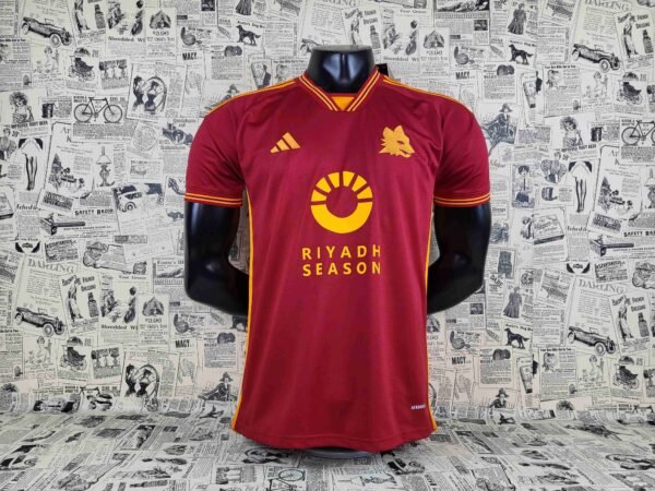 AS Roma 2023 2024 Player Home Shirt 01 scaled