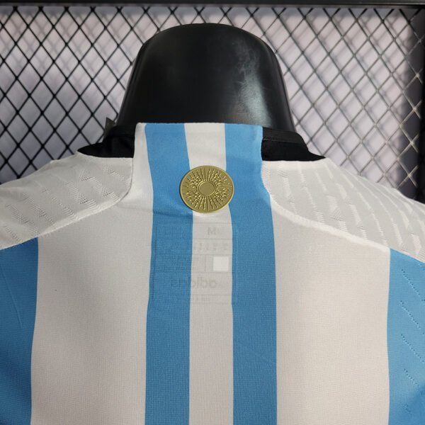 Argentina 2022 Home Players Jersey 04