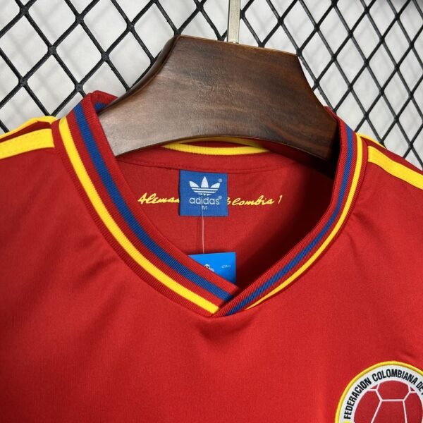 Colombia 1990 Away Players Jersey 03