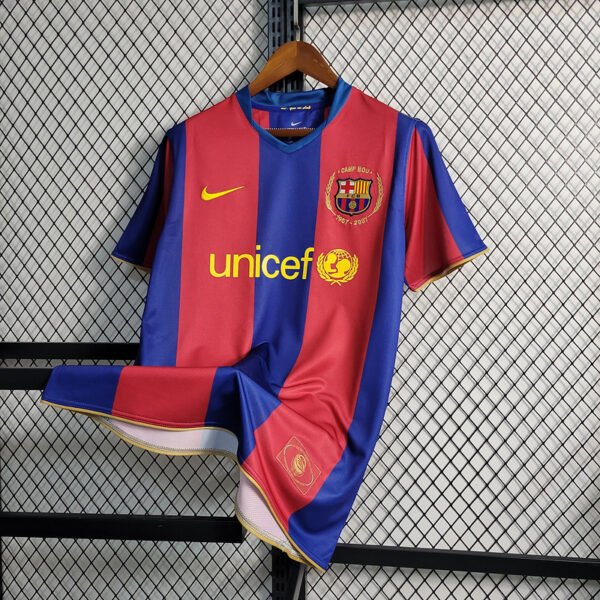 FC Barcelona 2007 Player Home Jersey 02