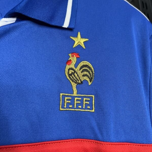 France 2000 Home Players Jersey 04