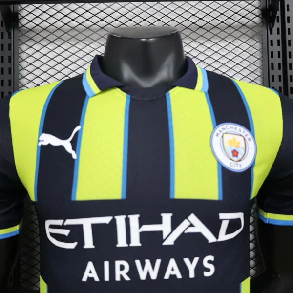 Manchester City FC 2023 2024 Player Away Shirt 05