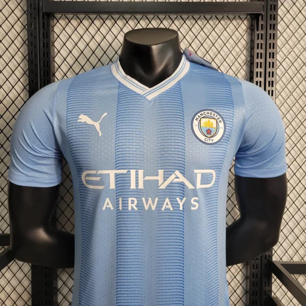 Manchester City FC 2023 2024 Player Home Shirt 03