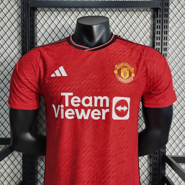 Manchester United FC 2023 2024 Player Home Shirt 03