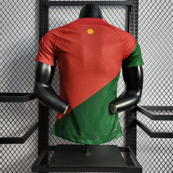 Portugal 2022 Home Players Jersey 02