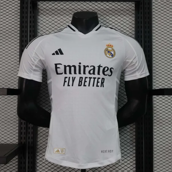 Real Madrid FC 2024 2025 Player Home Shirt 01