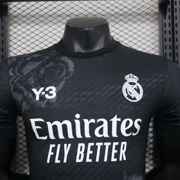 Real Madrid Y 3 Special Edition Black Shirt 004