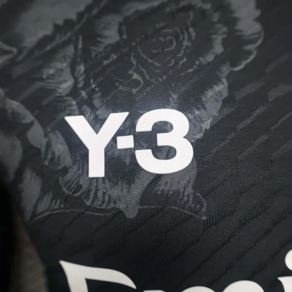 Real Madrid Y 3 Special Edition Black Shirt 06