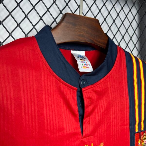 Spain 1996 Home Player Jersey 03 scaled