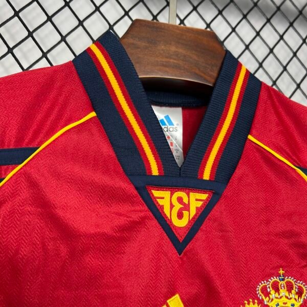 Spain 1998 Home Player Jersey 03 scaled