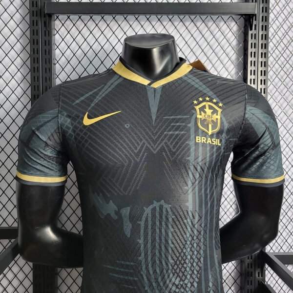 Special Edition Brazil 2022 Player Jersey Black 03