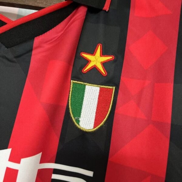 AC Milan 1993 Player Home Jersey 06