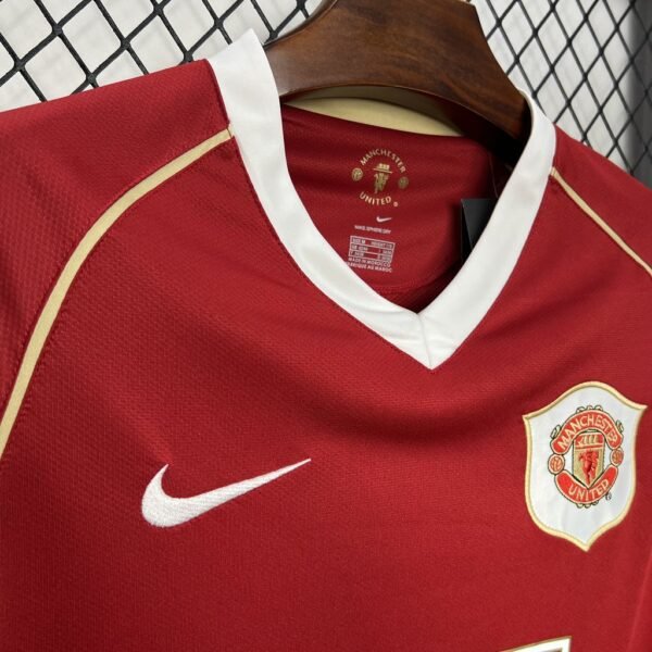 Manchester United 2006 Player Home Jersey 04