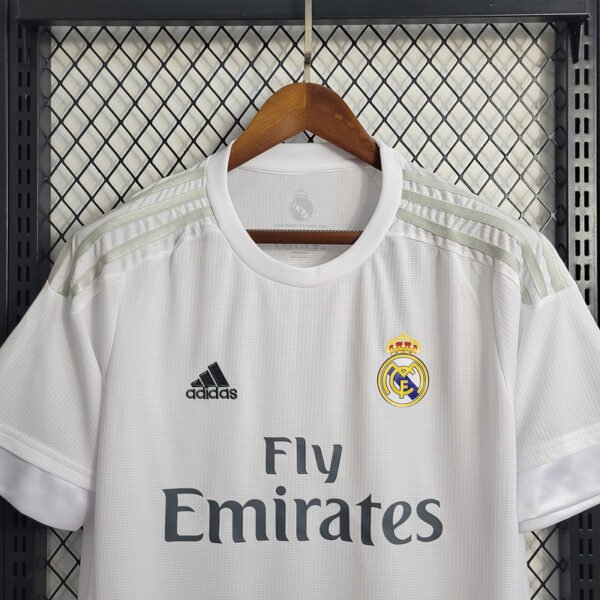 Real Madrid FC 2015 Player Home Jersey 04